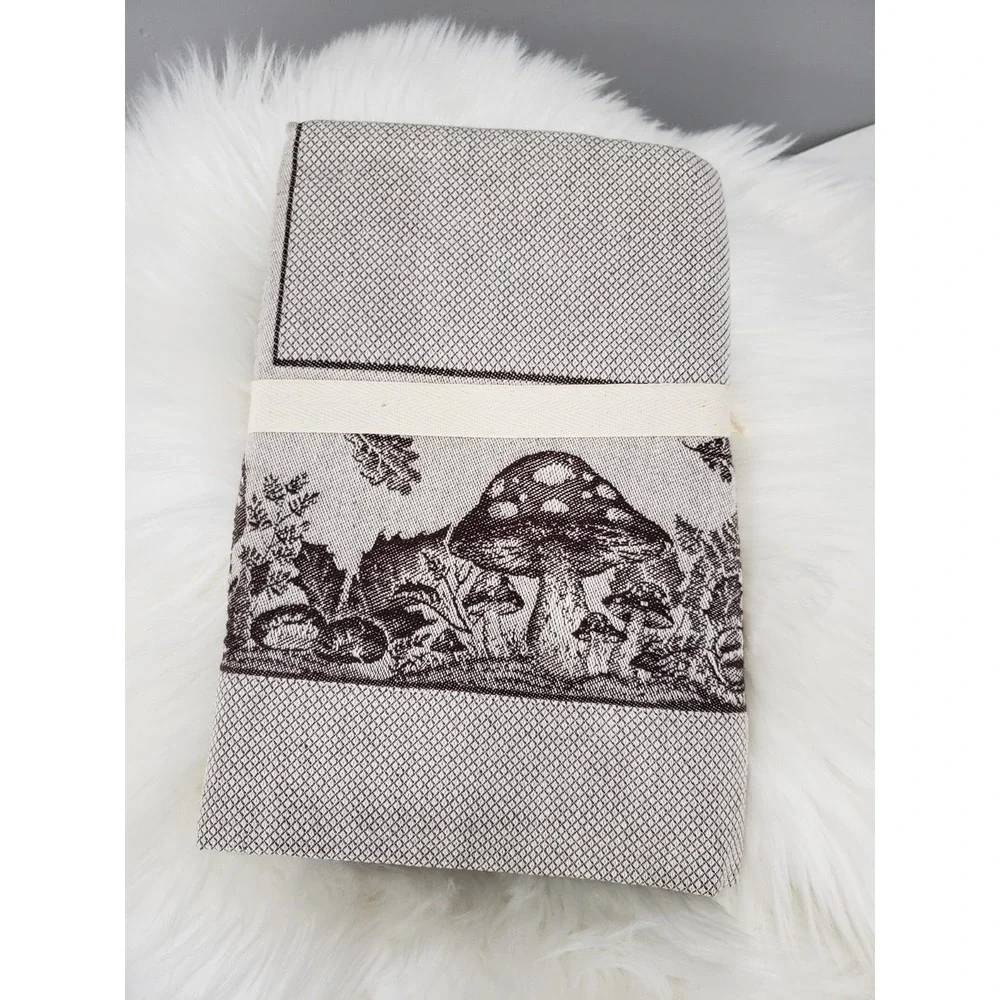 MUSHROOMS Table Runner 17x90 INCHES - Cottagecore Hippie Cottage Decor‎ Cabin